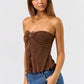 Tube Flyaway Top with Trim