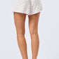 Pointelle Lace Edge Lounge Shorts