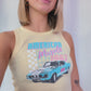 Pastel Yellow Car