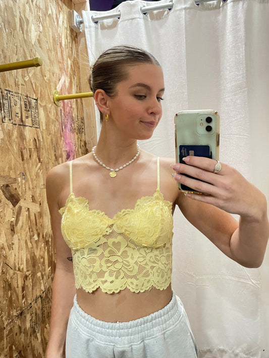 Bralette - Yellow