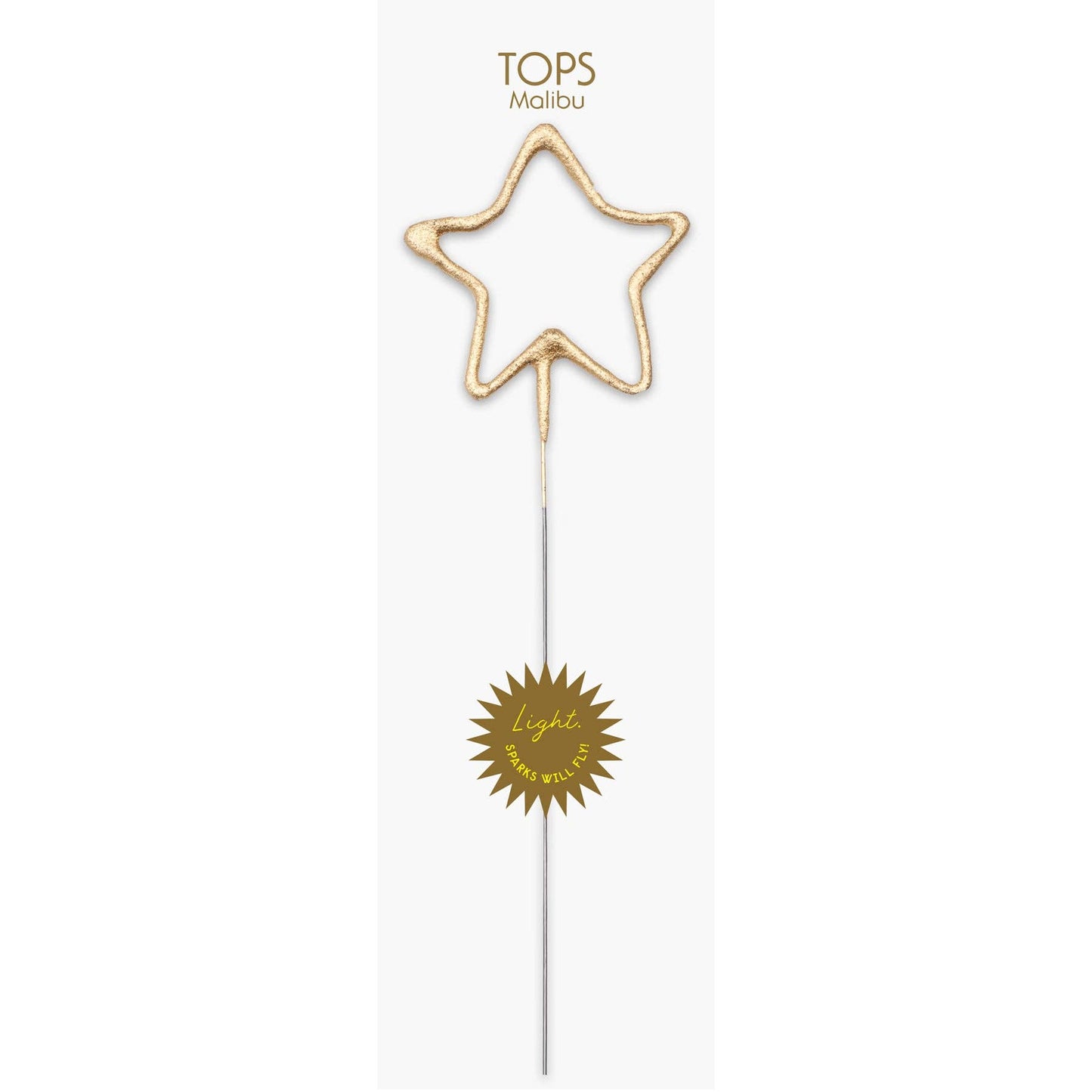 Golden Sparkler Wand Star