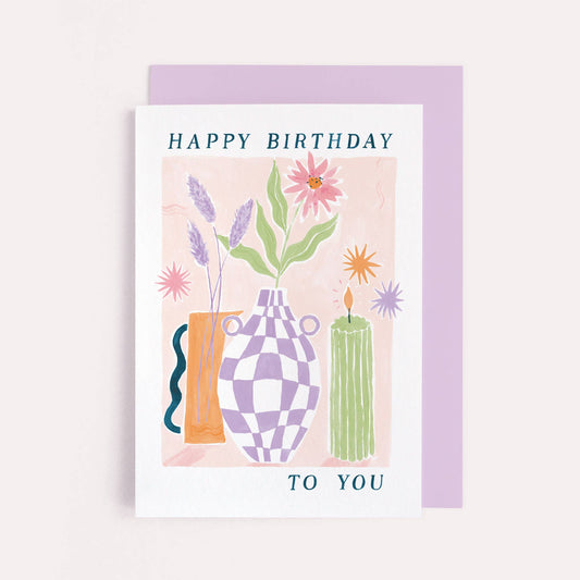 Still Life Birthday Card | Female Birthday Cards