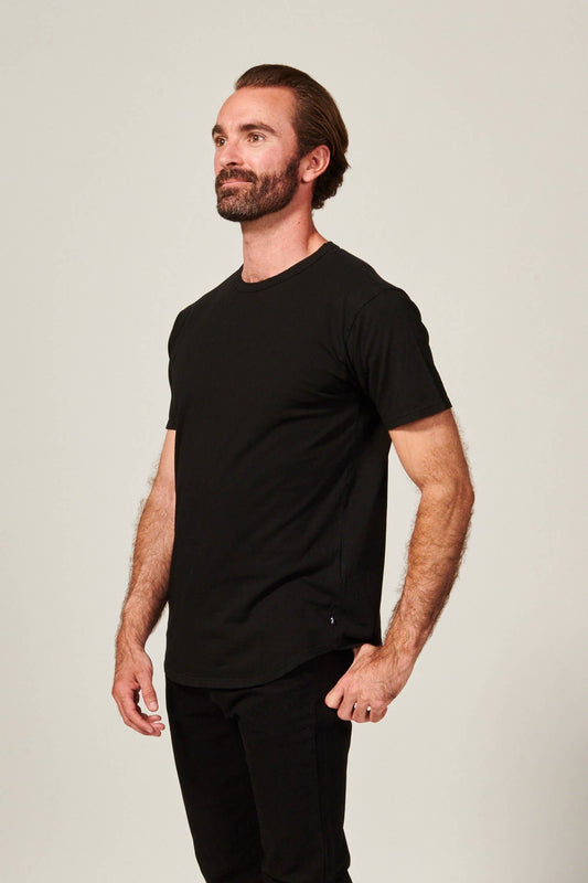 Dime Tee | Black: XXL / Black