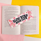 Slow Burn Book Club Glitter Bookmark