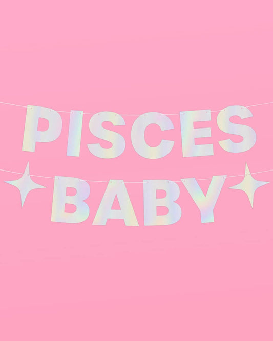 Pisces Baby Banner