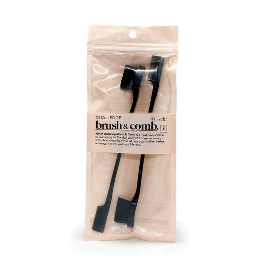 Edge Brush & Comb 2pc