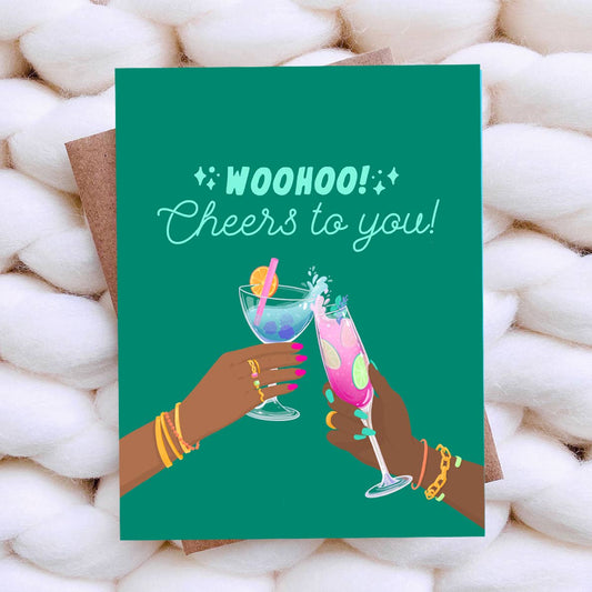 Cheers Birthday Card / Congratulations Card