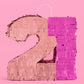 Finally 21 Piñata - pink foil piñata