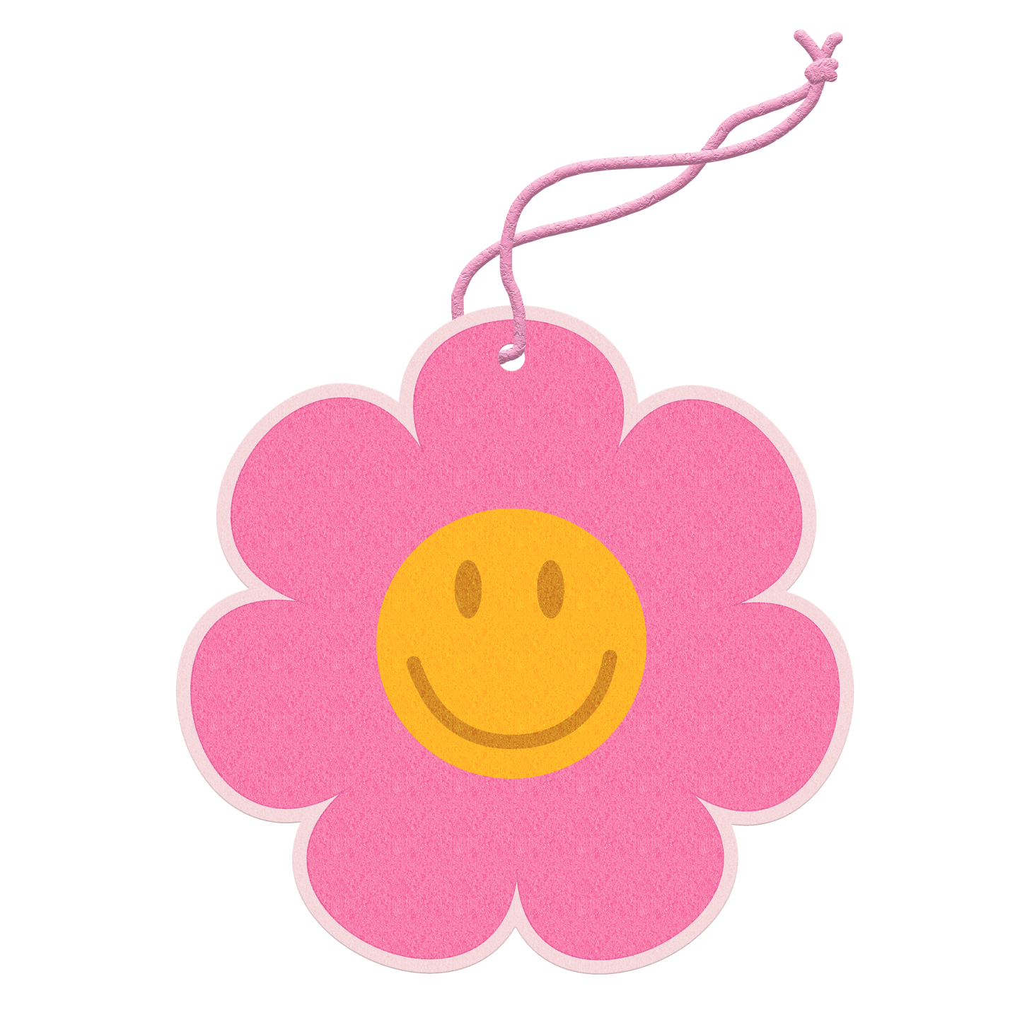 Flower Smiley Face Air Freshener