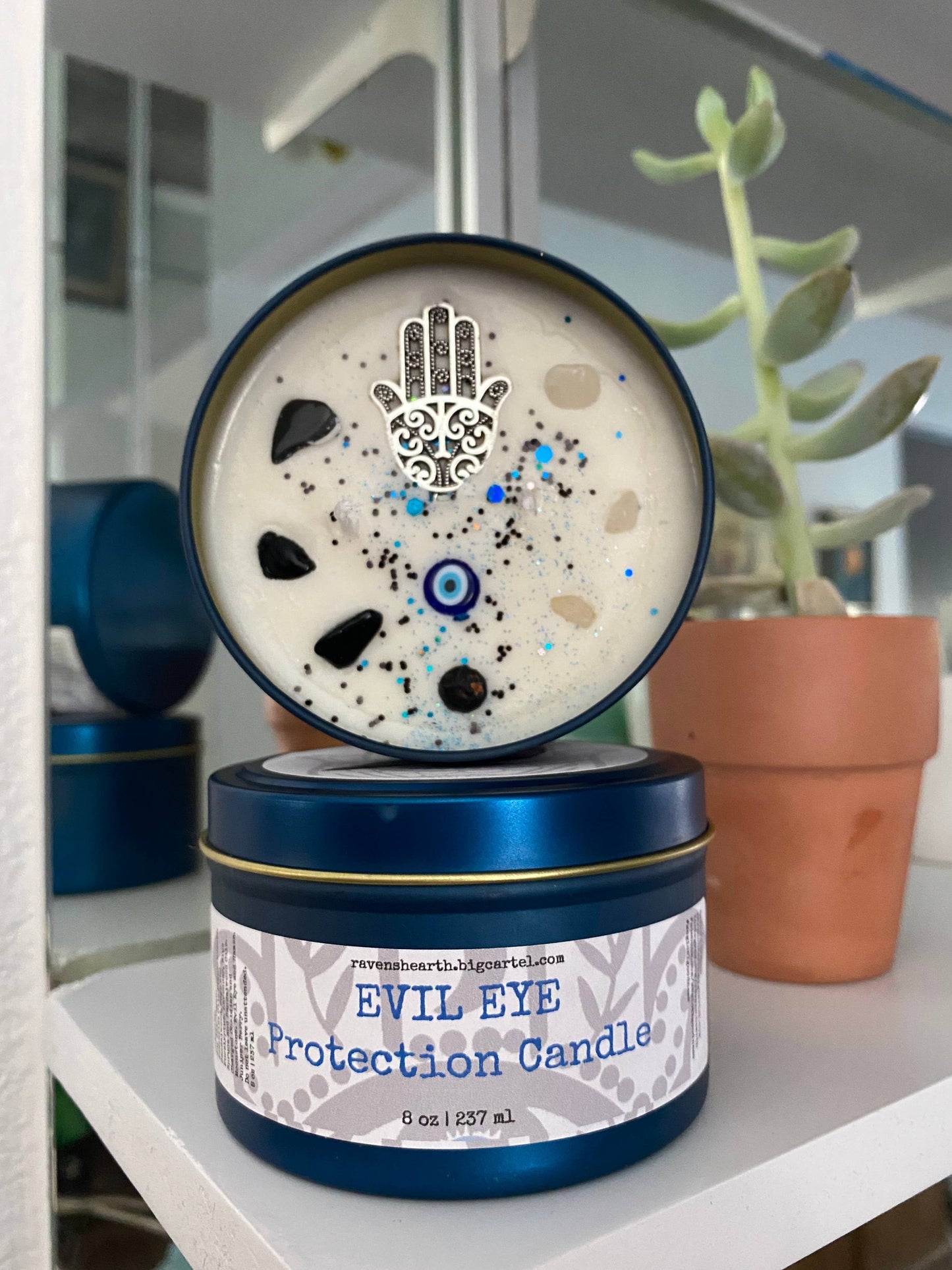 EVIL EYE Protection Candle