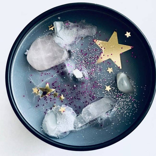 New Moon Meditation Candle